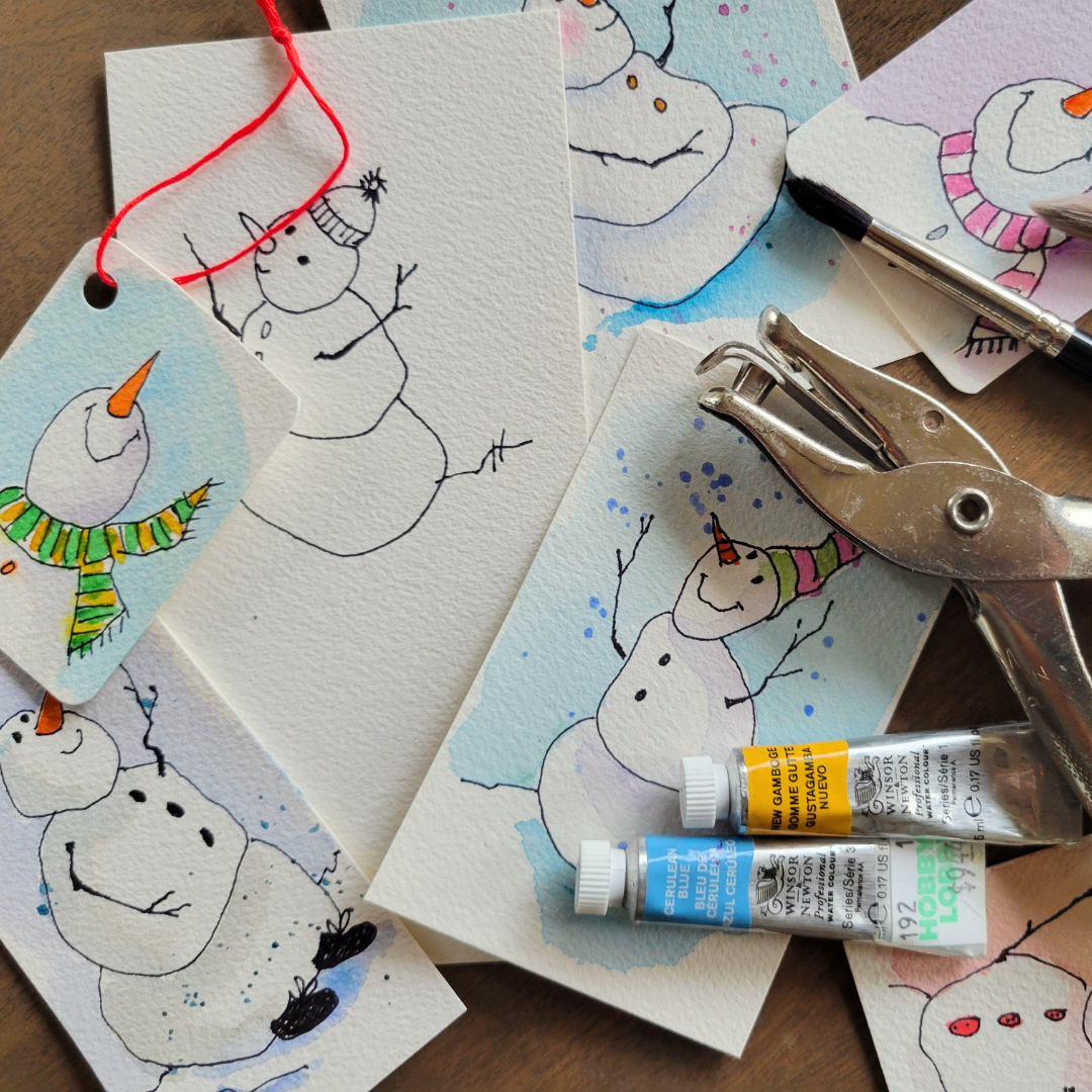 Watercolor Greetings | Mutiple Dates Available