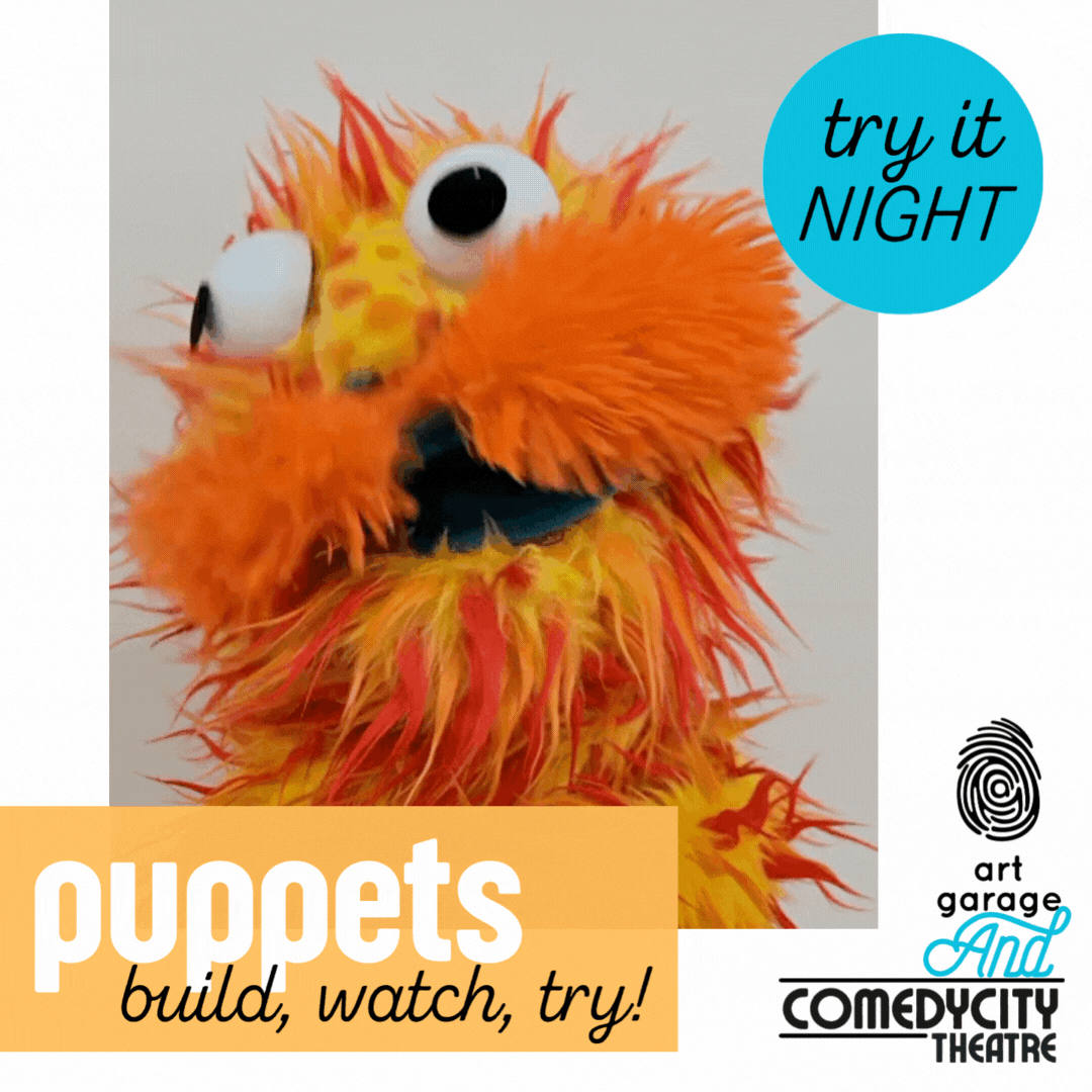 Try It! Puppets | Oct 8th 5:30-8:30p