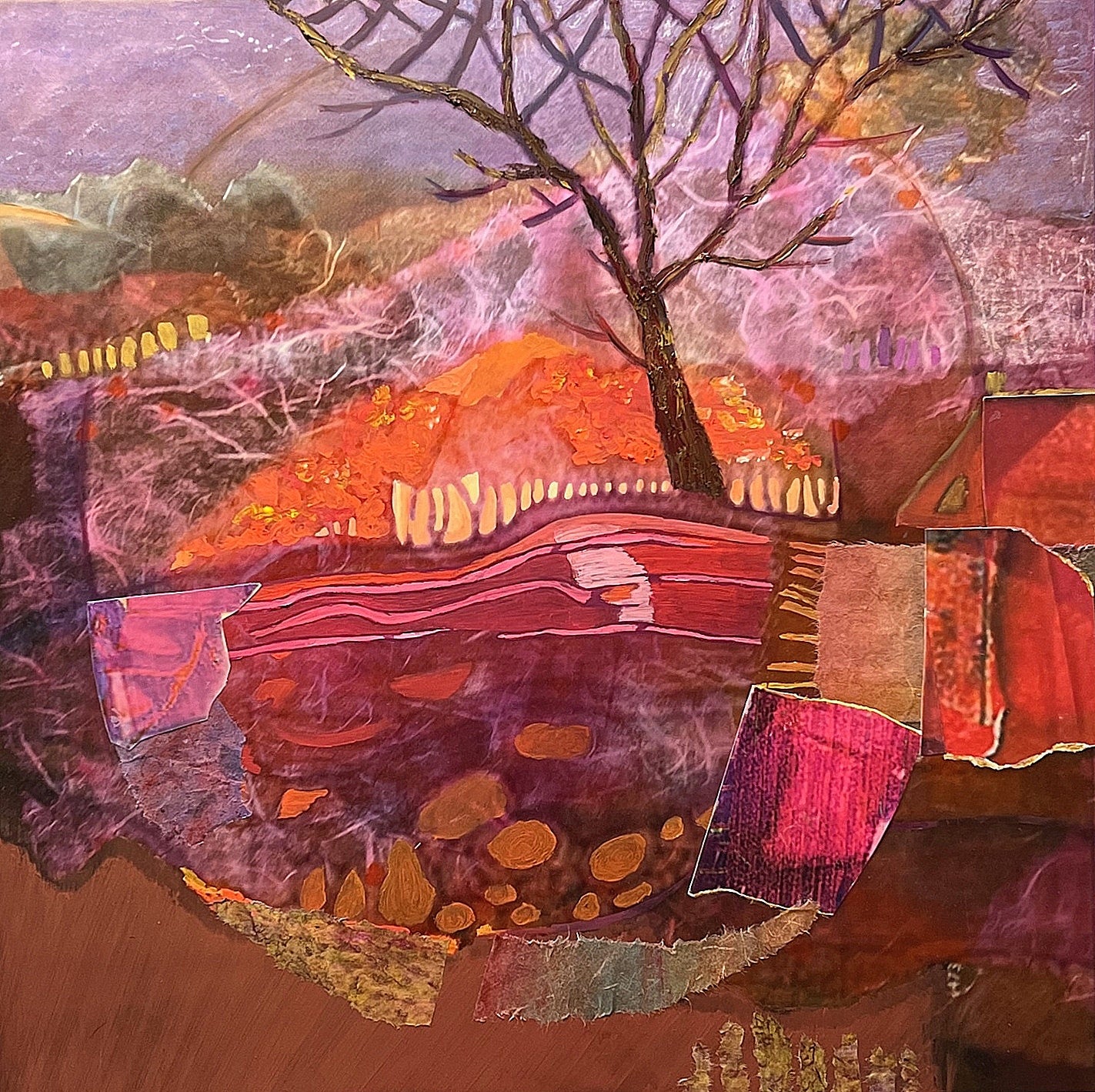 The tree and house where my mother's spirit resides