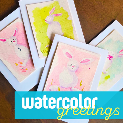Watercolor Greetings | March 28th 10a-12p