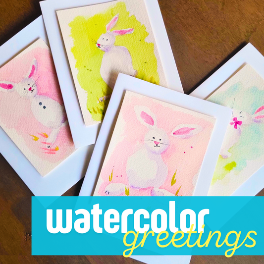 Watercolor Greetings | March 28th 10a-12p