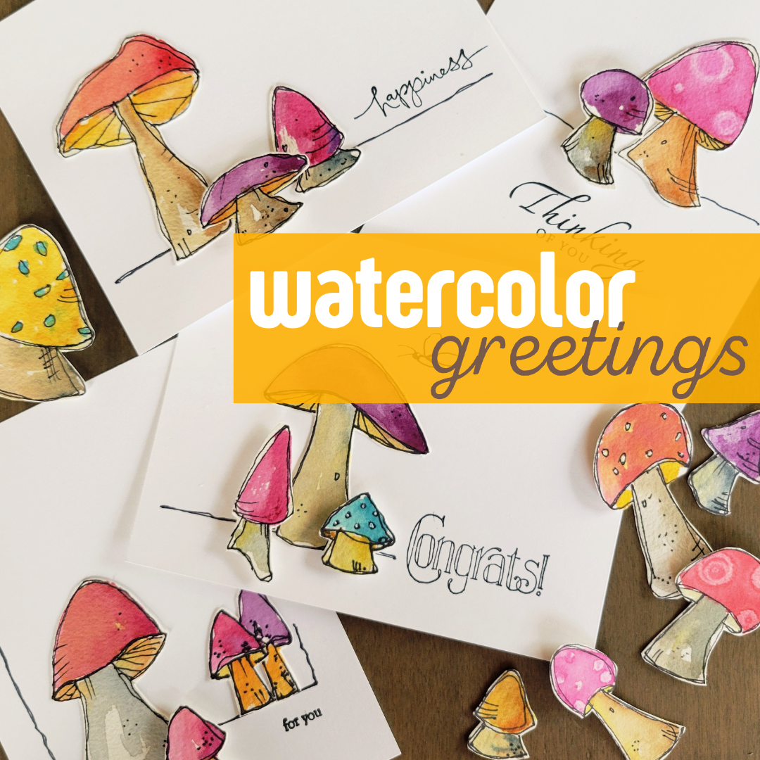 Watercolor Greetings | Multiple Dates Available