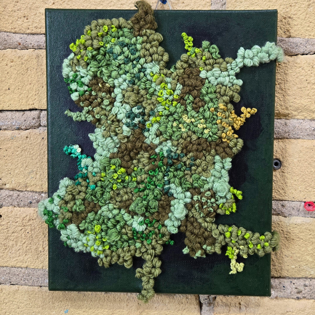 Moss Knot Painting + Embroidery | Oct 16th 5:30-8pm