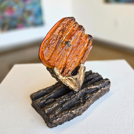Castagno Amber with Lava