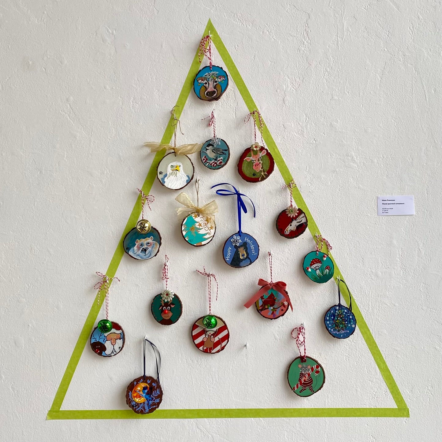 Hand painted ornaments