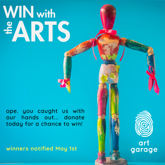 April is for the ARTS! Donate & Win